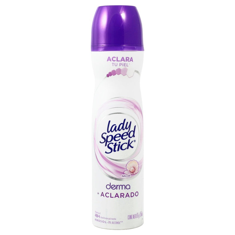 Desodorante Ladys Speed Stick Derma E Spray 91 Gr perfil 2