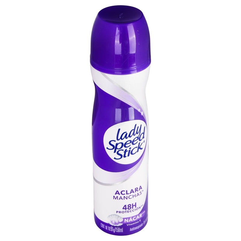 Desodorante Ladys Speed Stick Derma E Spray 91 Gr perfil 4
