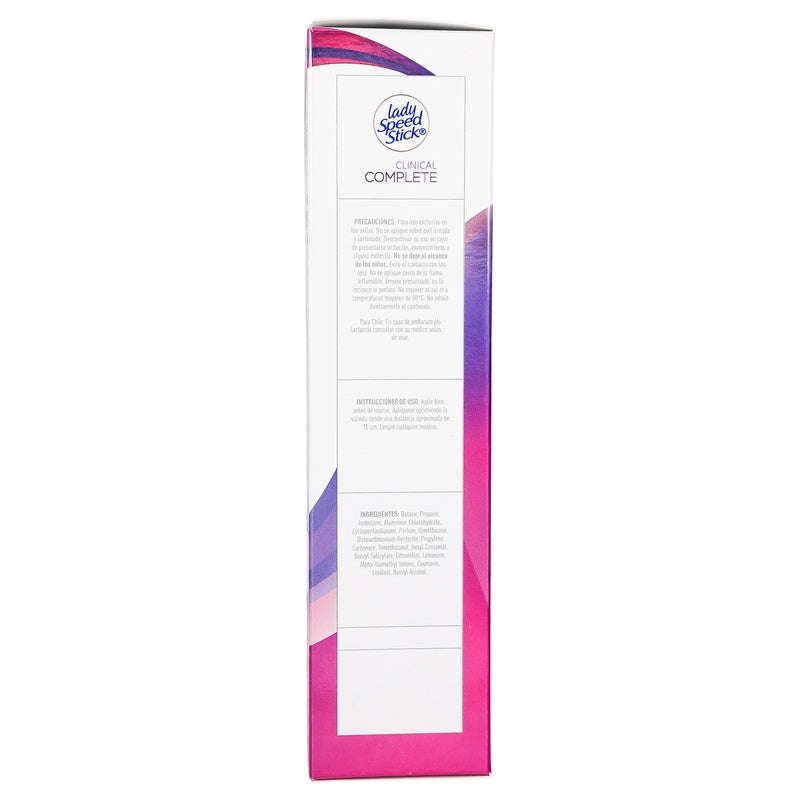 Desodorante Ladyss Clinic Compl Spray 91 G 7509546073828 perfil 4