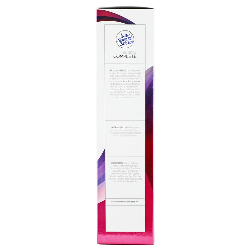 Desodorante Ladyss Clinic Compl Spray 91 G 7509546073828 perfil 5