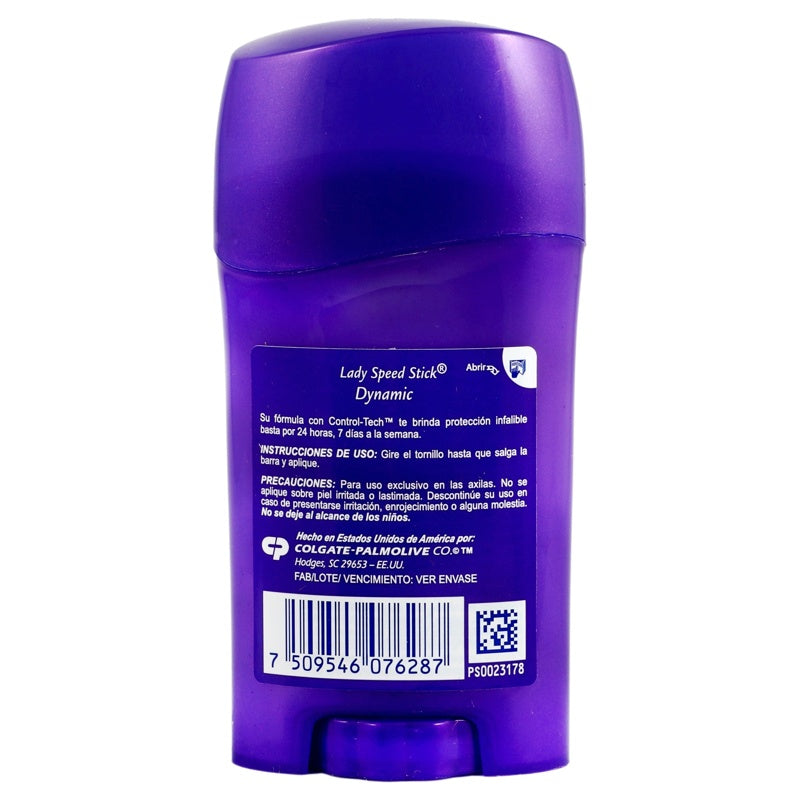 Desodorante Ladyss Dynamic 24 / 7 Stick 45 G perfil 4