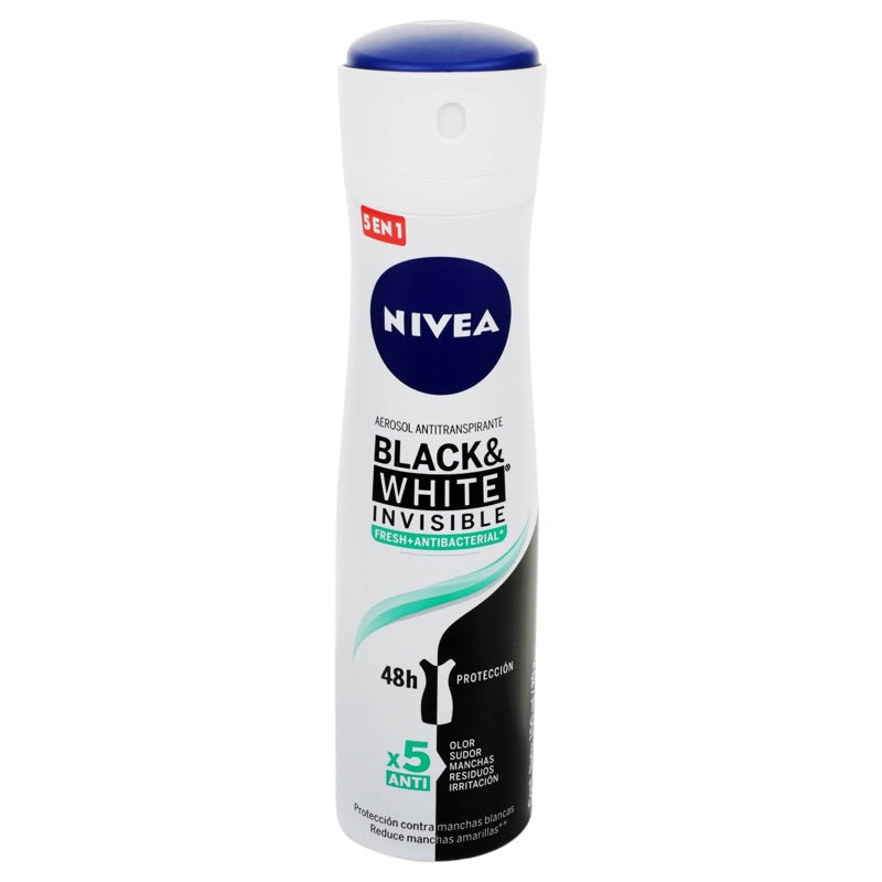 Desodorante Nivea B-W Fresh Spray 150 Ml 4005900618986 perfil 3