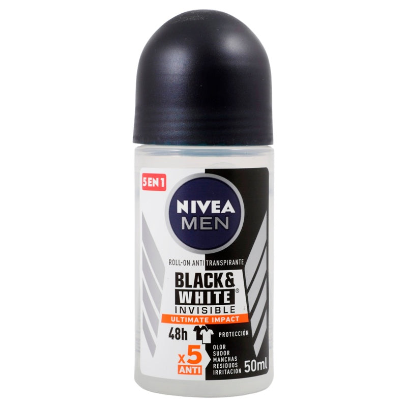 Desodorante Nivea Men B&W Ultim Roll On 50 Ml