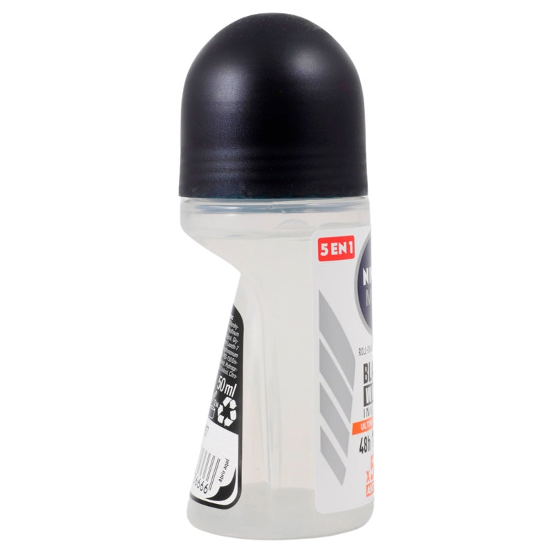 Desodorante Nivea Men B&W Ultim Roll On 50 Ml perfil 8