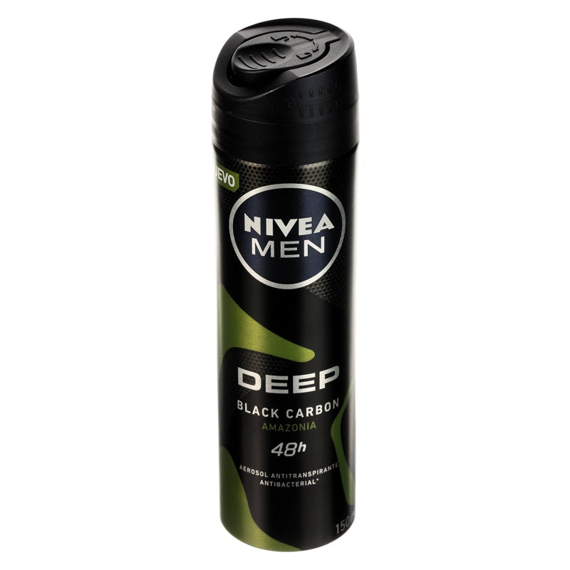 Desodorante Nivea Men D Amazon Spray 150 Ml perfil 3