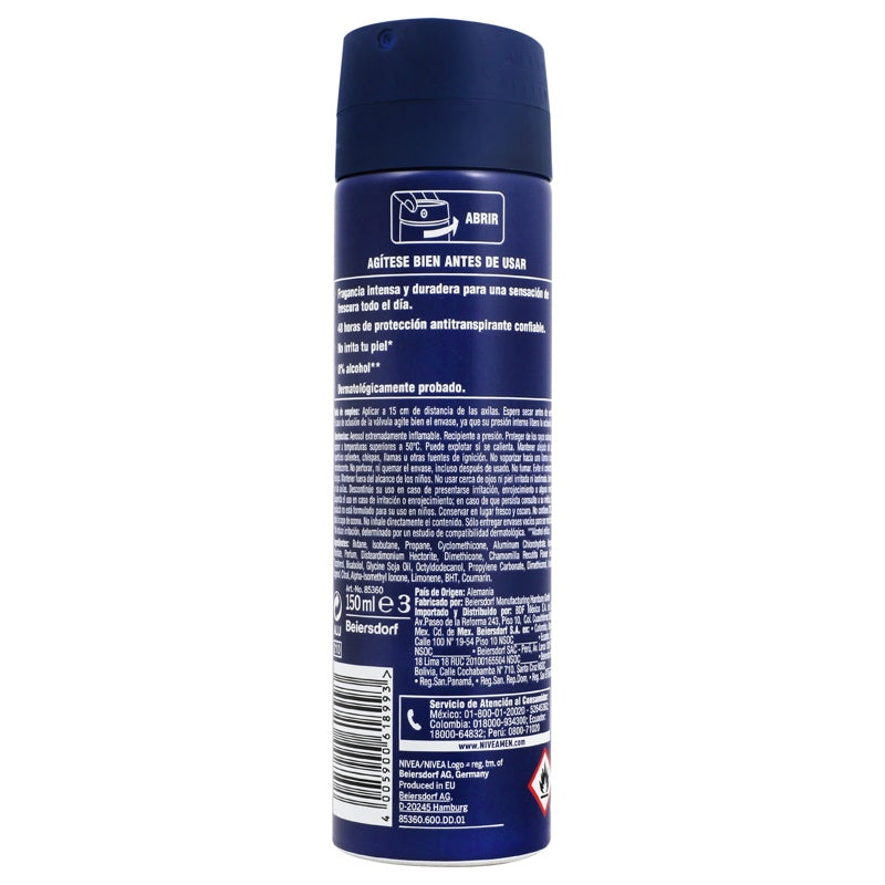 Desodorante Nivea Men Freshevok Spray 150 Ml perfil 5