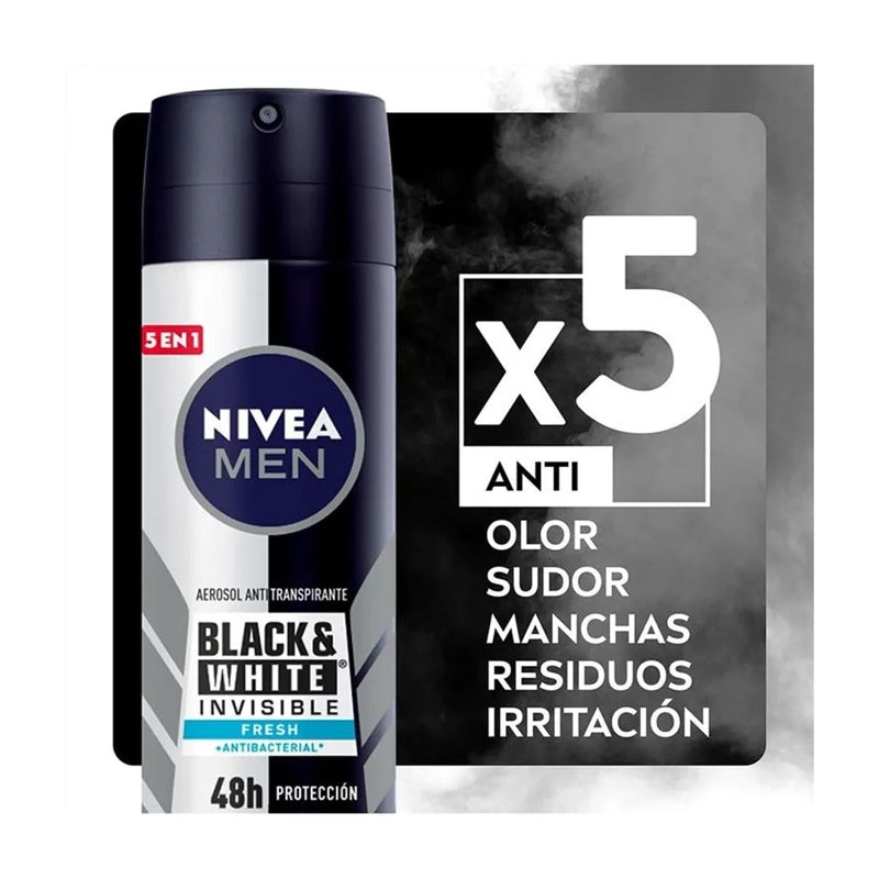 Desodorante Nivea Meninvfres Spray 150 Ml perfil 5