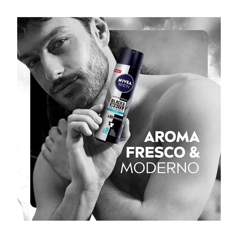 Desodorante Nivea Meninvfres Spray 150 Ml perfil 6