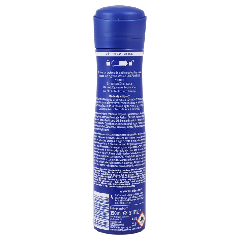 Desodorante Nivea Prot&Care Spray 150 Ml perfil 6