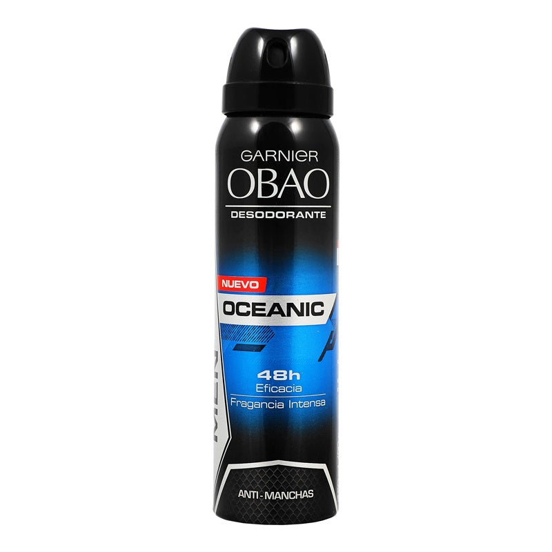 Desodorante Obao Men 48H Oceanic Spray 150 Ml