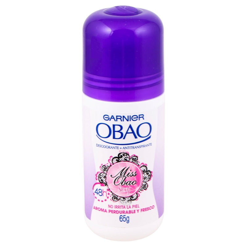 Desodorante Obao Miss Sexy 48H Roll On 65 G perfil 4