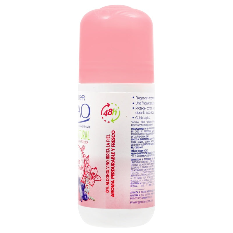 Desodorante Obao R-Nat Fresia Roll On 65 G 7509552844849 perfil 3