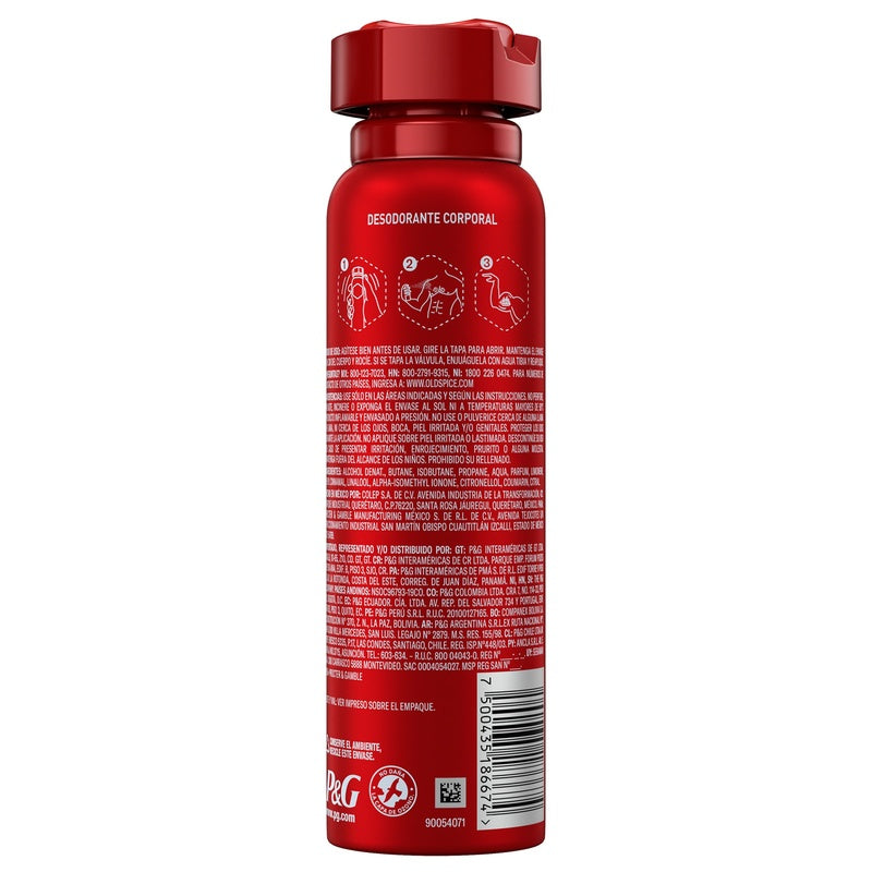 Desodorante Old Spice Afterparty Spray 150 Ml 7500435186674 perfil 2