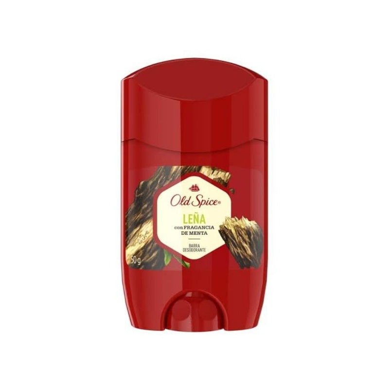 Desodorante Old Spice Leña Menta 50 Gr Barra 7506339390230