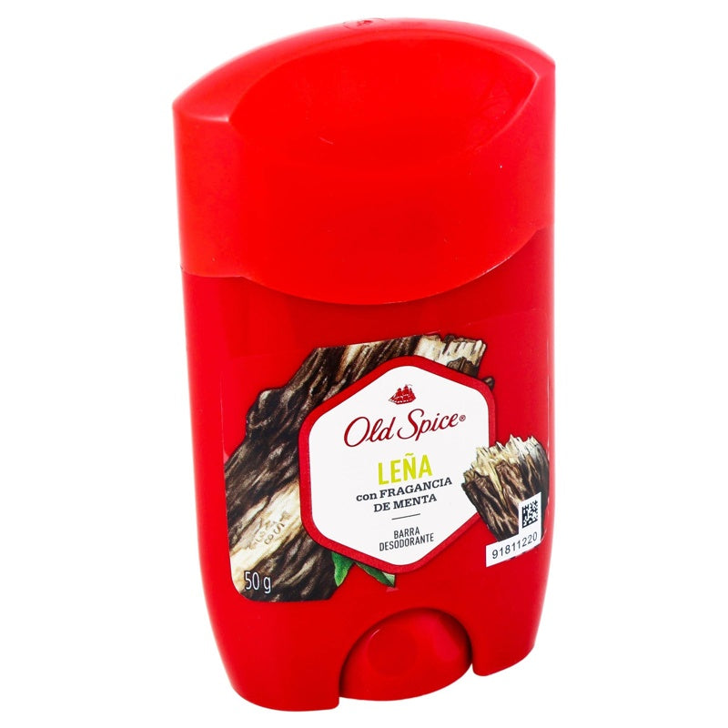 Desodorante Old Spice Leña Menta 50 Gr Barra 7506339390230 perfil 2