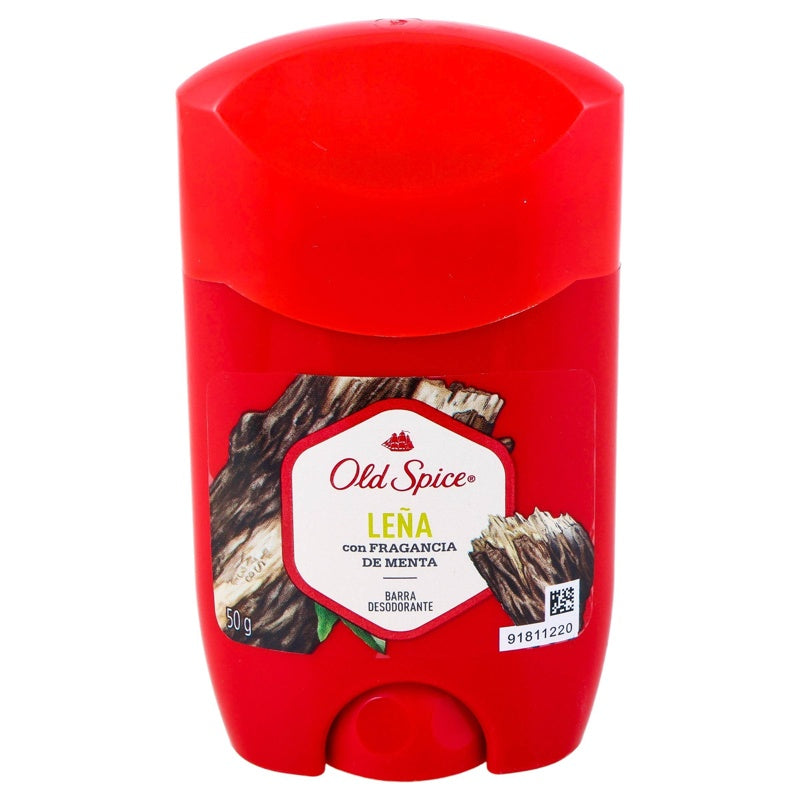 Desodorante Old Spice Leña Menta 50 Gr Barra 7506339390230 perfil 3
