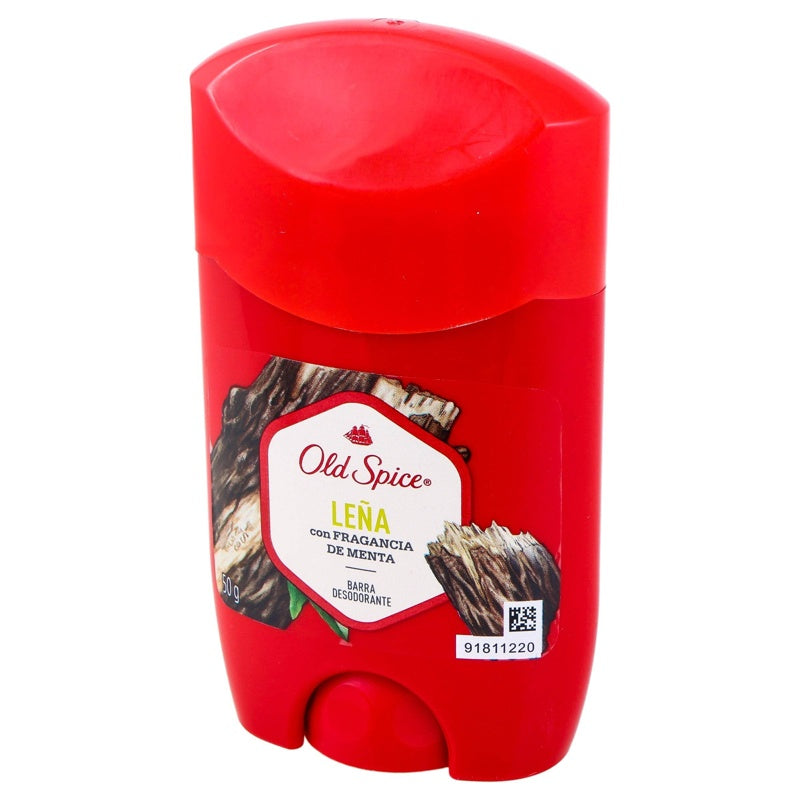 Desodorante Old Spice Leña Menta 50 Gr Barra 7506339390230 perfil 4