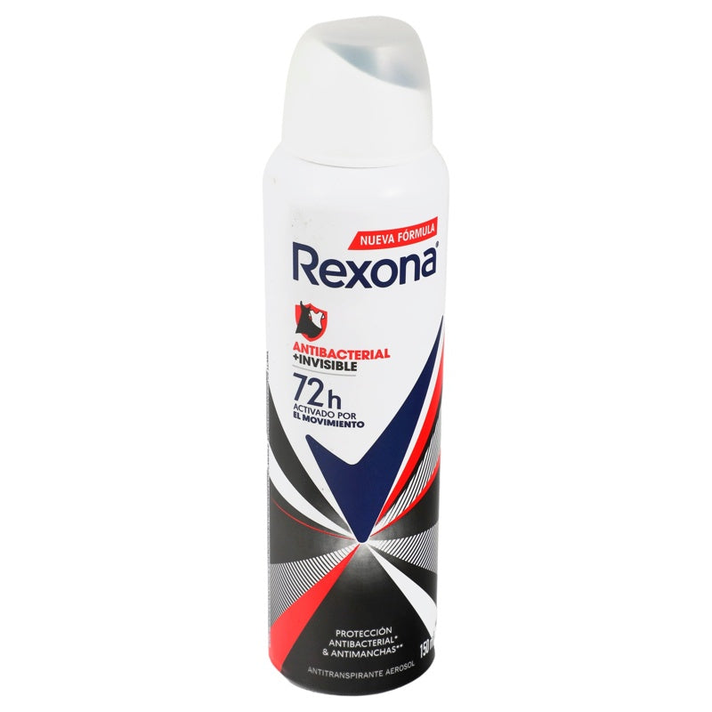 Desodorante Rexona Antibacterial Invi Spray 150 Ml 7506306244177 perfil 3