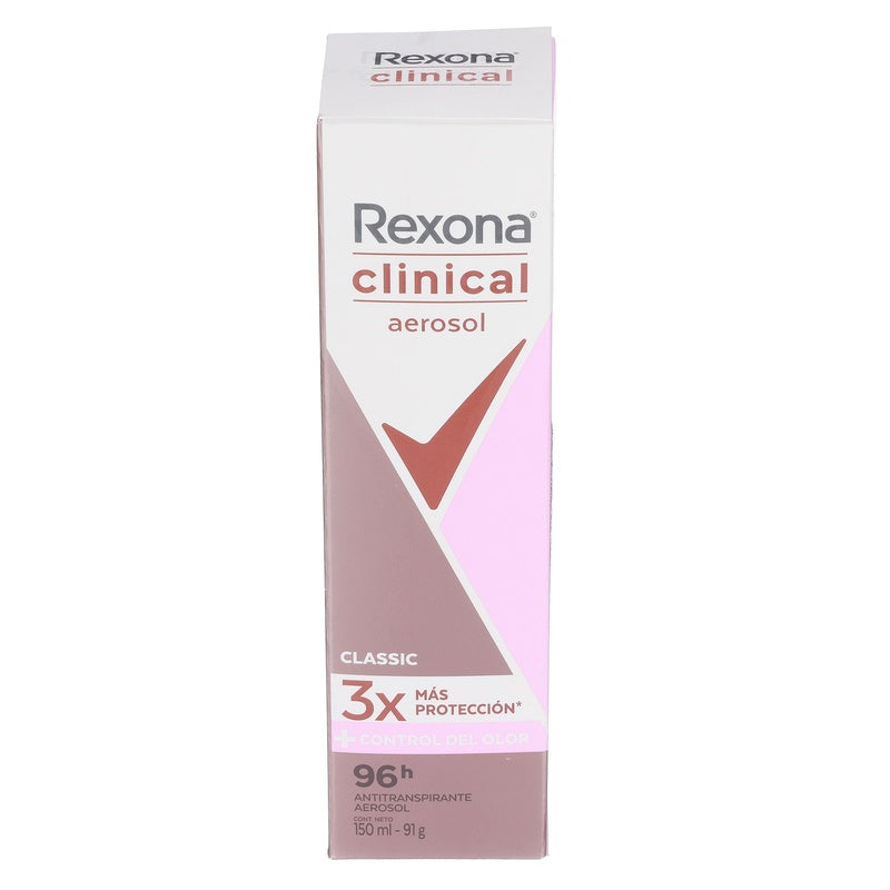 Desodorante Rexona Clin Class Spray 150 Ml 7506306214989 perfil 3