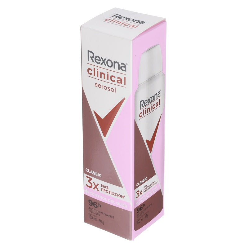 Desodorante Rexona Clin Class Spray 150 Ml 7506306214989 perfil 6
