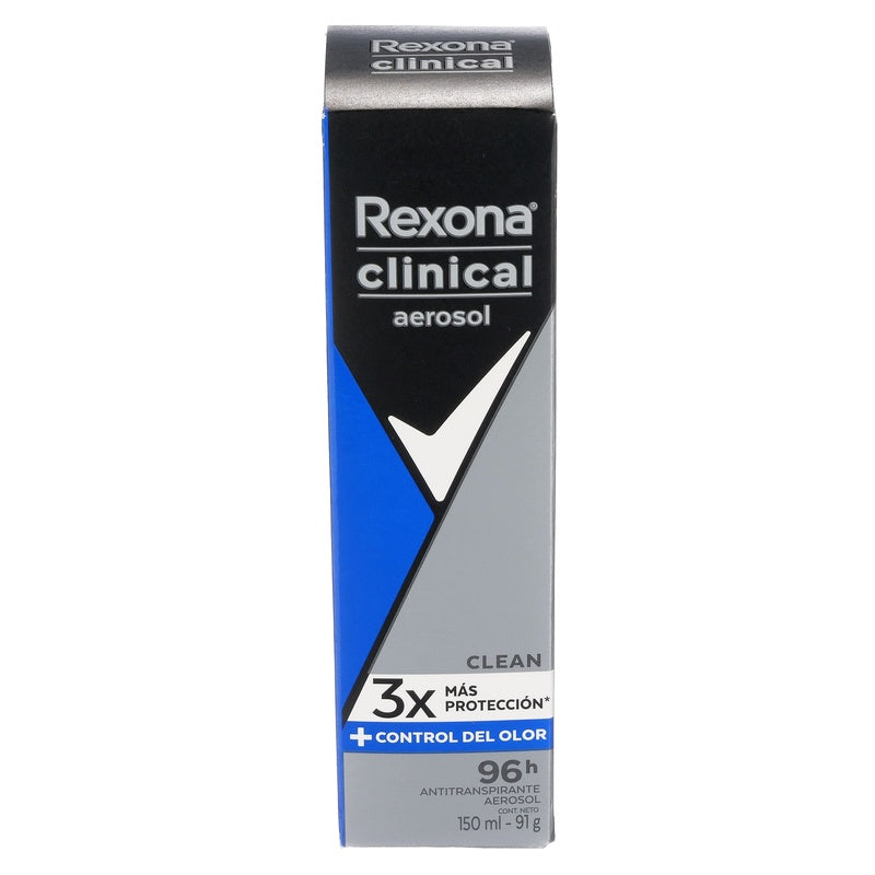 Desodorante Rexona Clin Clean Spray 150 Ml 7506306214972 perfil 6