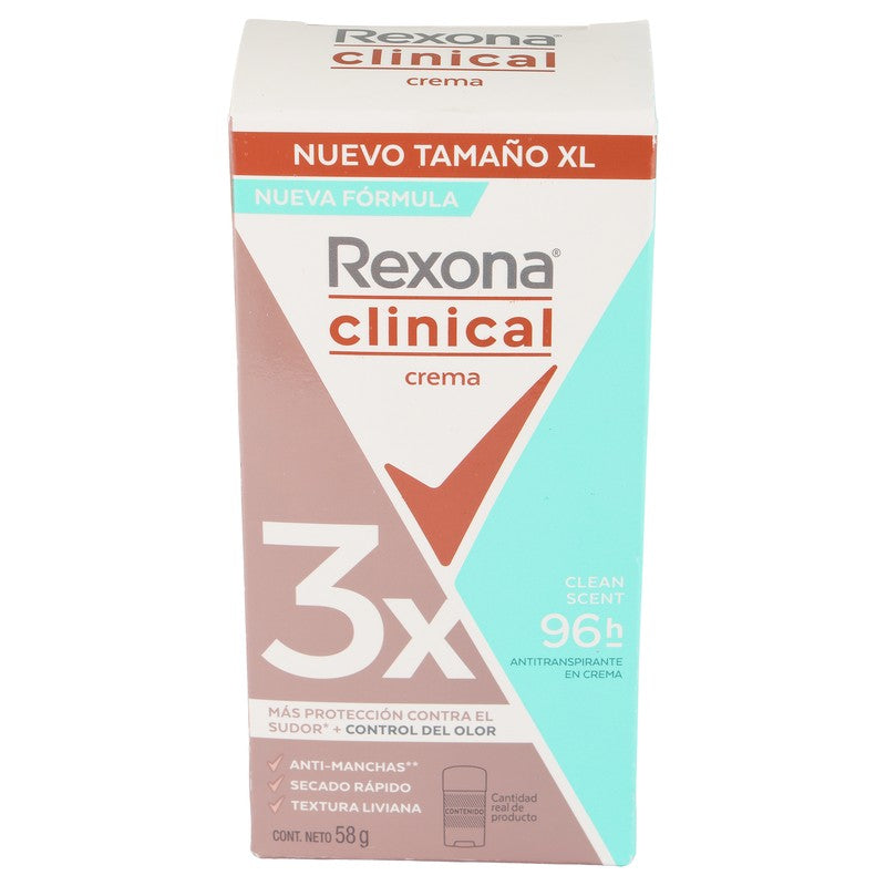 Desodorante Rexona Clinic Clean Scens Crema 75076863 3