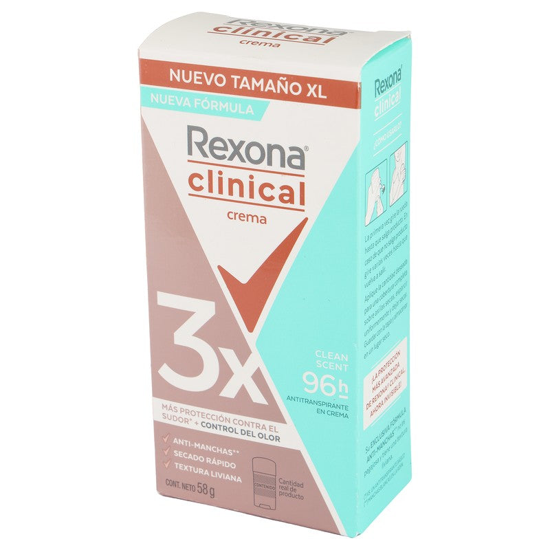 Desodorante Rexona Clinic Clean Scens Crema 75076863 4