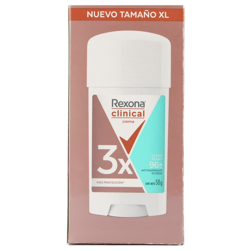 Desodorante Rexona Clinic Clean Scens Crema 75076863 7