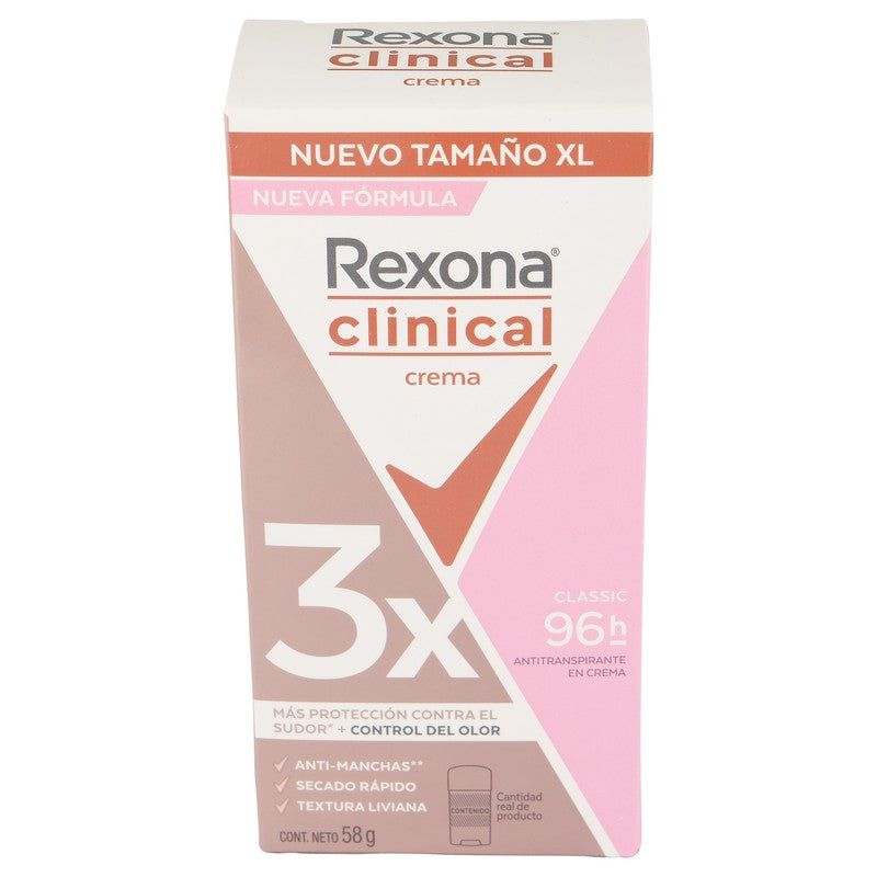 Desodorante Rexona Clinical Clasic 58 Gr Crema 75076818 3