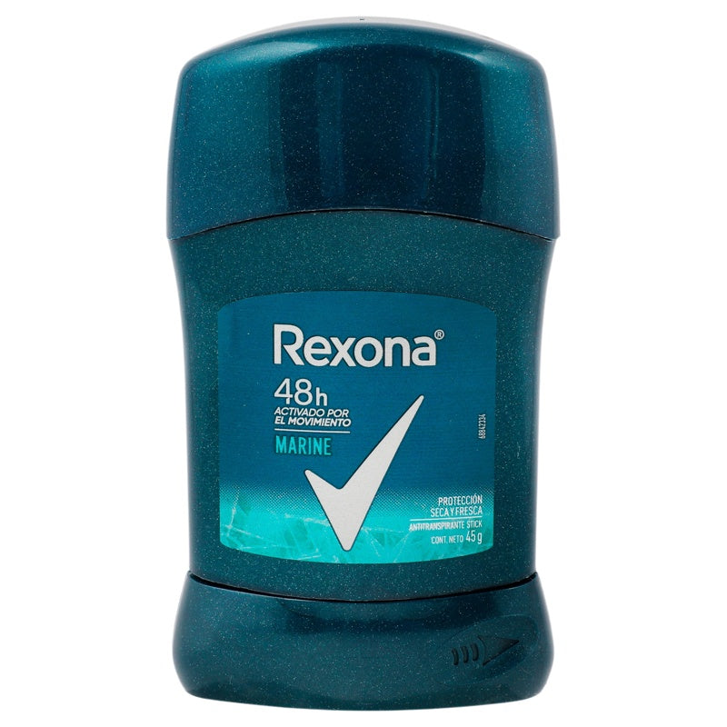 Desodorante Rexona Marine 48H 45 Gr Barra