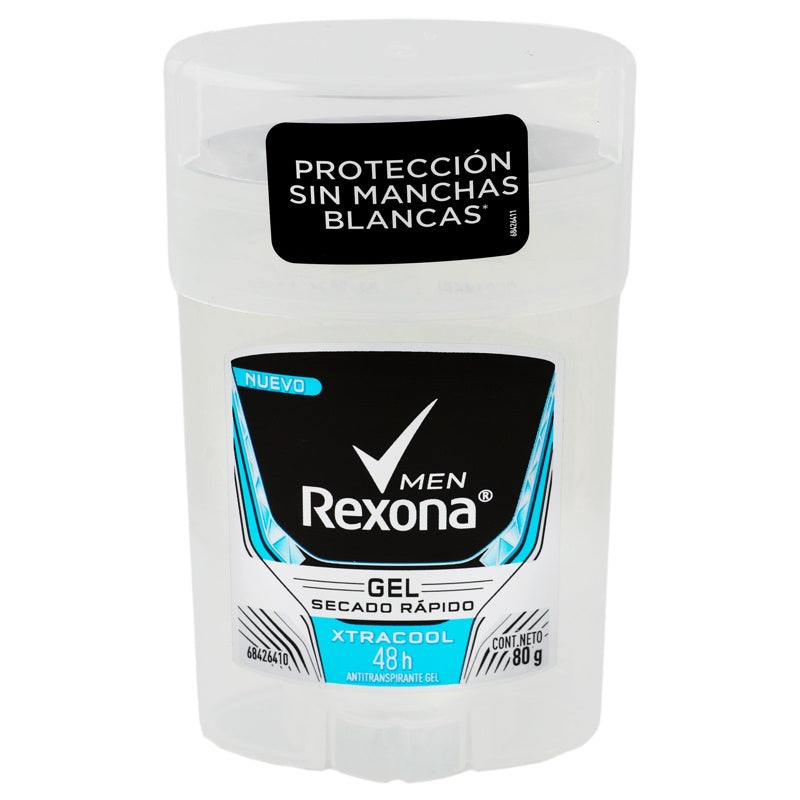 Desodorante Rexona Men Xtracool 80 Gr Gel perfil 3