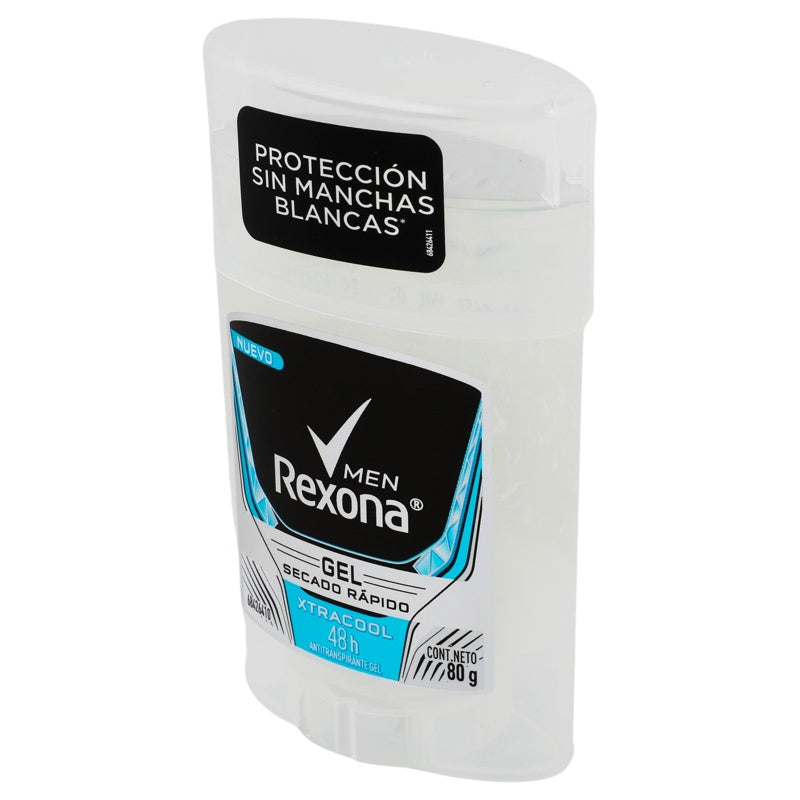 Desodorante Rexona Men Xtracool 80 Gr Gel perfil 4