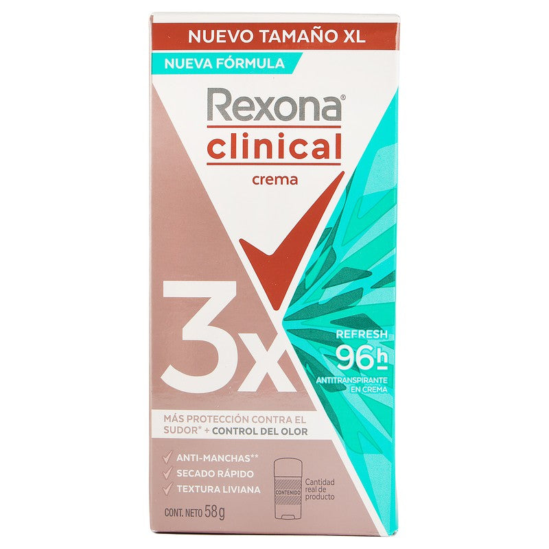 Desodorante Rexona Refresh 58 Gr Crema 75078836