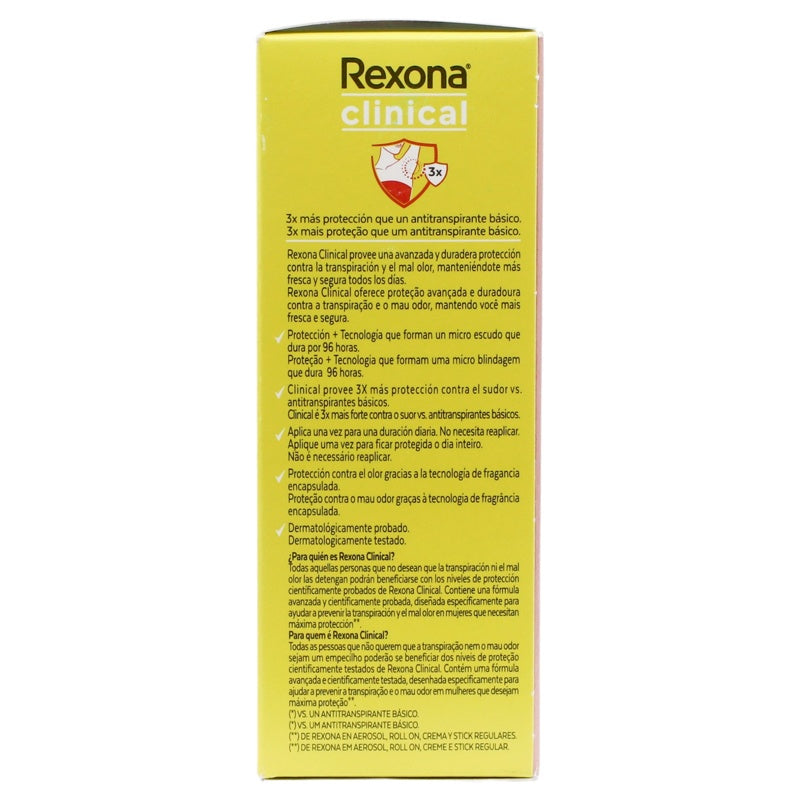 Desodorante Rexona Woman Cli Crema St Stick 48 G perfil 4