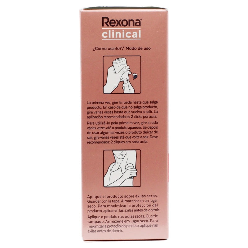 Desodorante Rexona Woman Cli Crema St Stick 48 G perfil 7