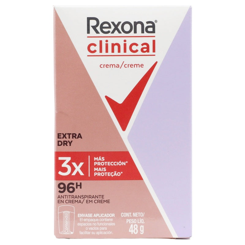 Desodorante Rexona Woman Clin Exdry Stick 48 G