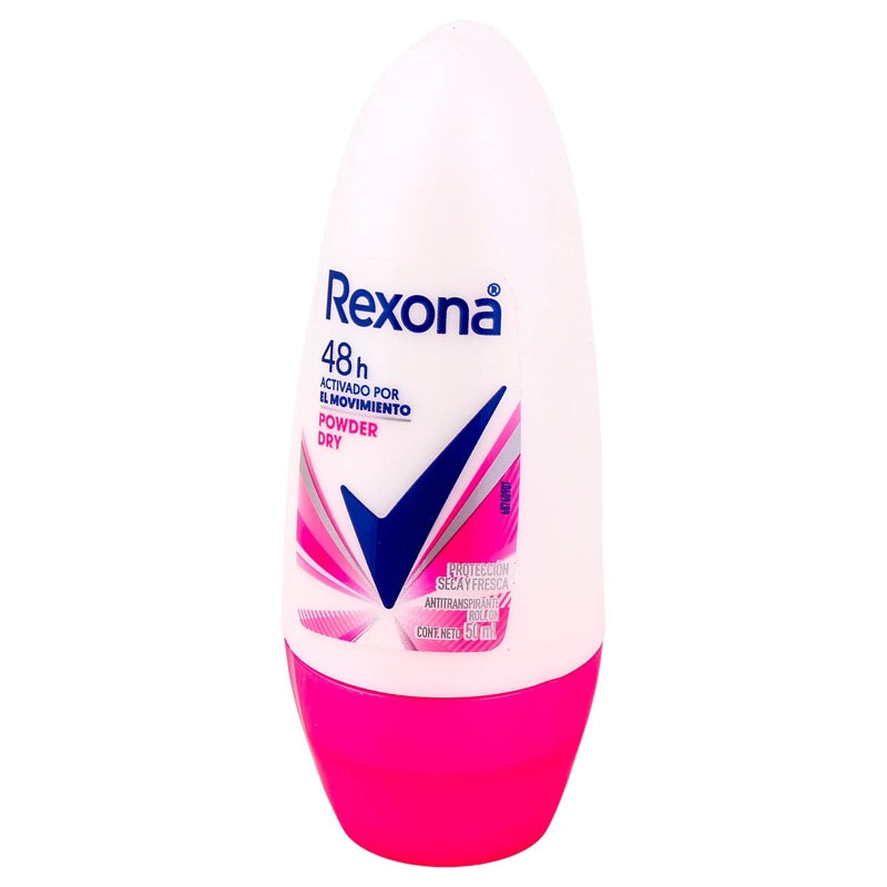 Desodorante Rexona Women Powder Dry 50 Ml Rollon 78924338 perfil 4