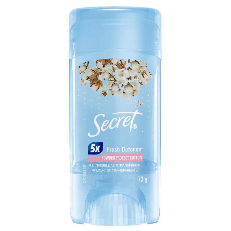 Desodorante Secret Fresh Defense Cotton 73 Gr Gel 7500435241441