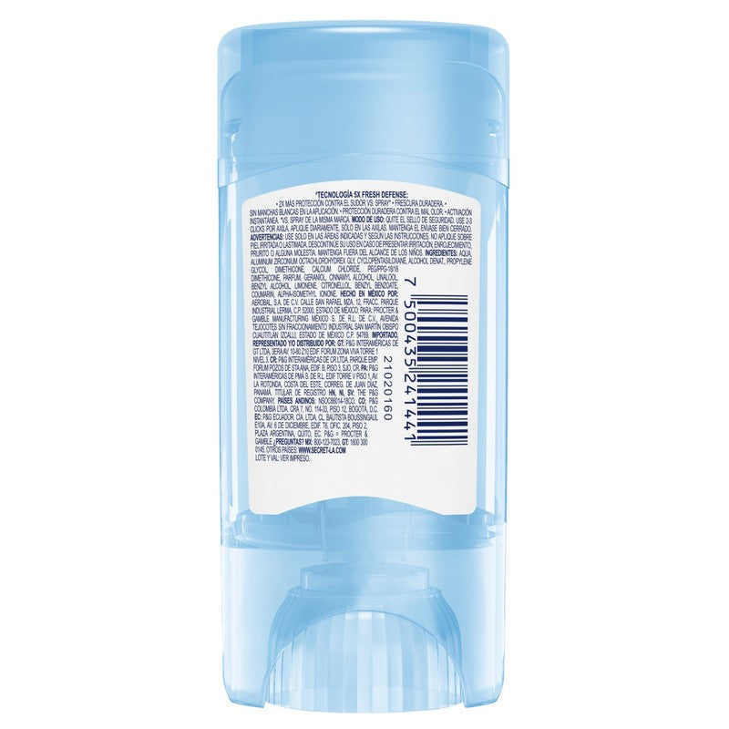 Desodorante Secret Fresh Defense Cotton 73 Gr Gel 7500435241441 2