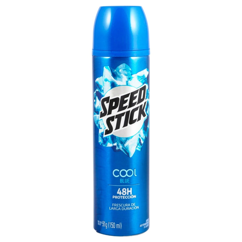 Desodorante Speed S 48H Cool Blue Spray 91 G