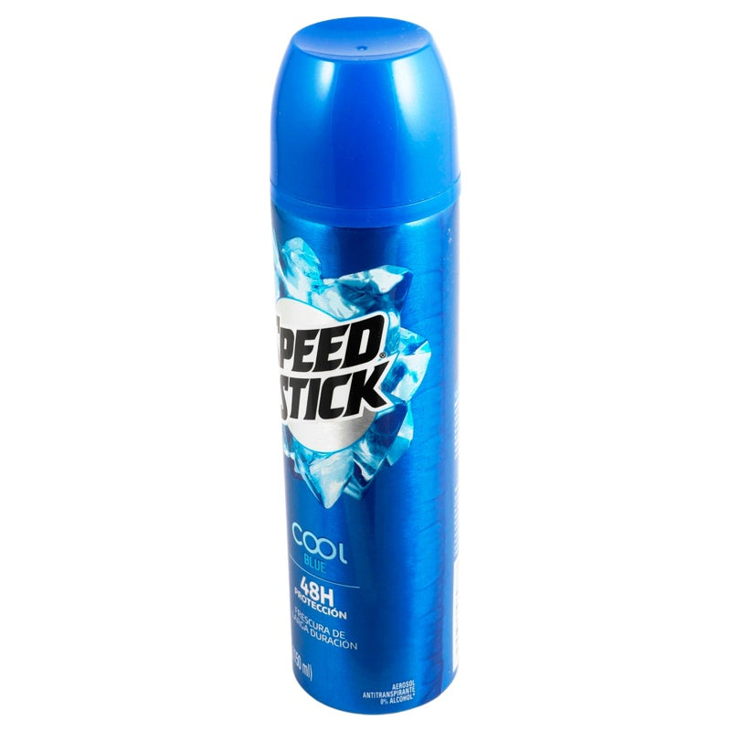 Desodorante Speed S 48H Cool Blue Spray 91 G perfil 7
