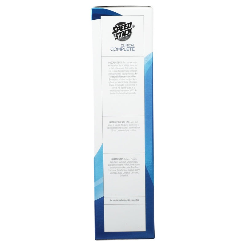Desodorante Speed S Clinic Compl Spray 91 G 7509546074009 perfil 11