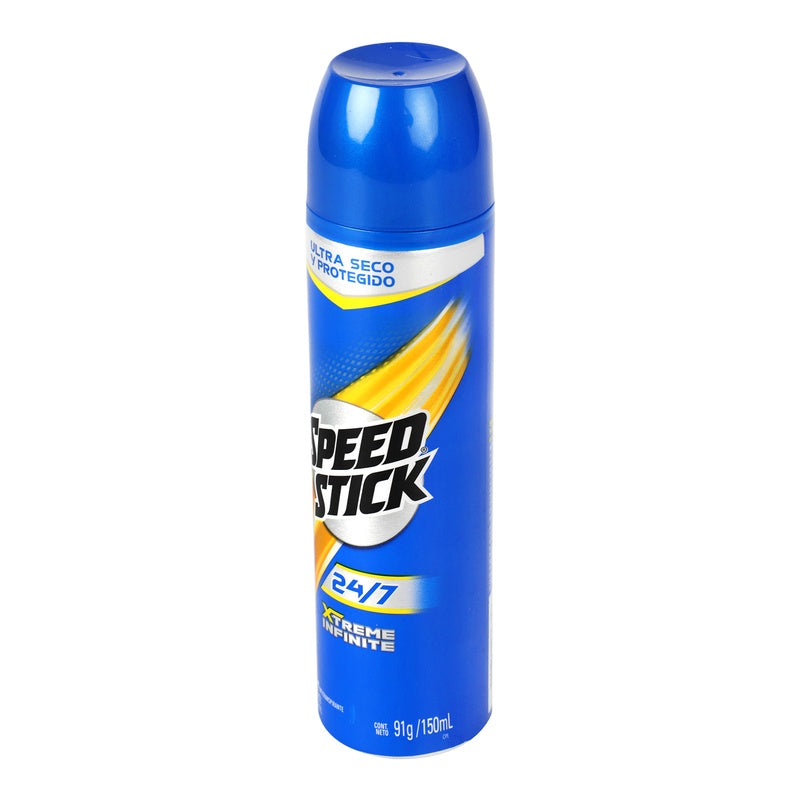 Desodorante Speed S Infinit 24 / 7 Spray 91 G 7509546076317 perfil 4
