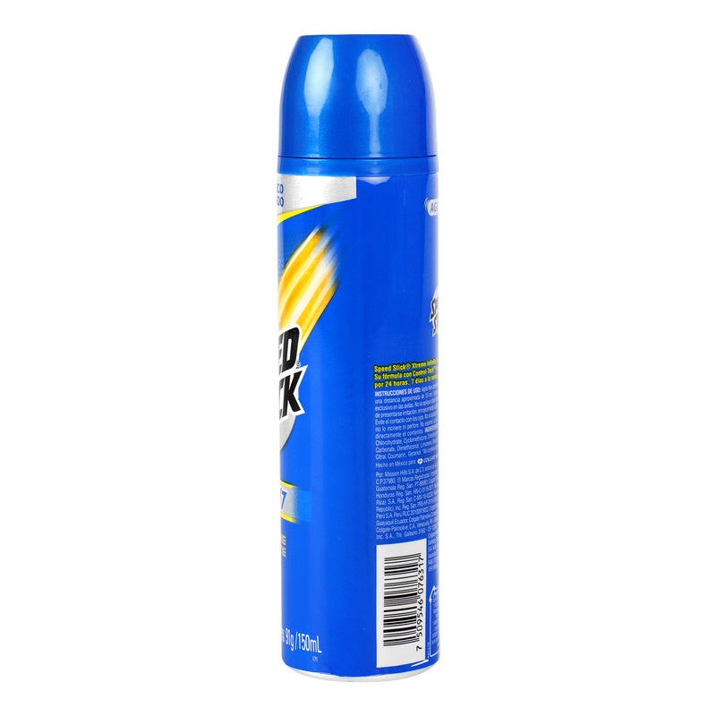 Desodorante Speed S Infinit 24 / 7 Spray 91 G 7509546076317 perfil 5
