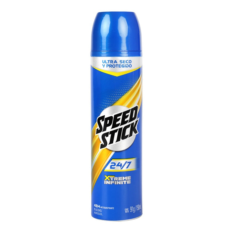 Desodorante Speed S Infinit 24 / 7 Spray 91 G 7509546076317 perfil 6