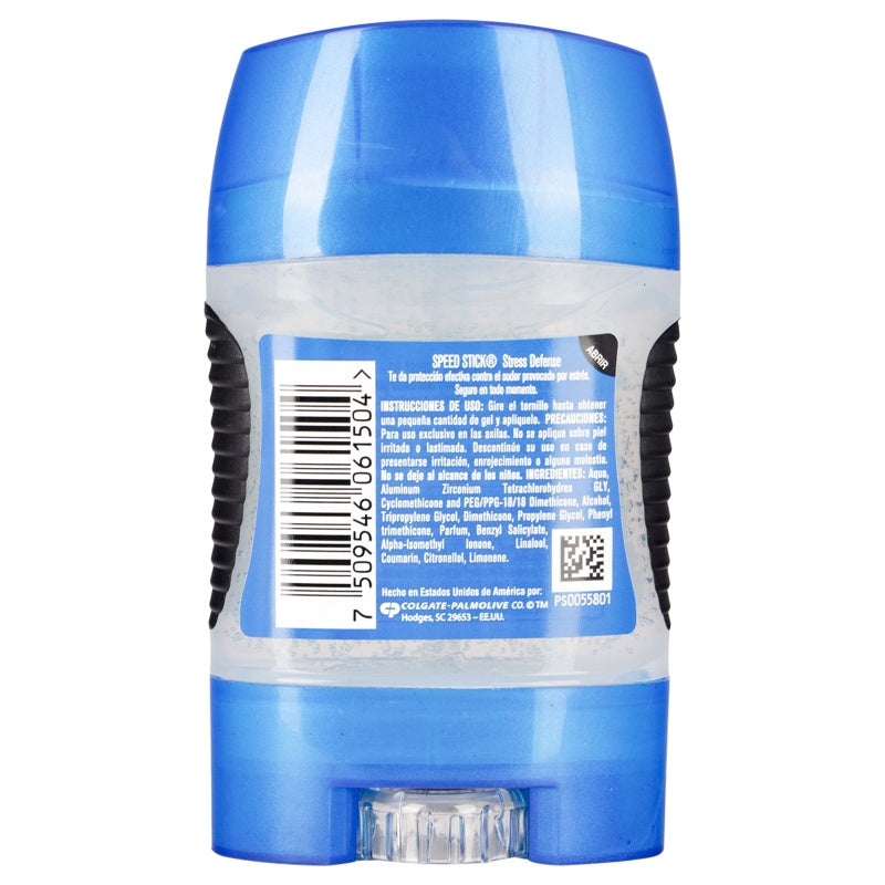 Desodorante Speed Stick Stress Defense 85 Gr Gel perfil 10