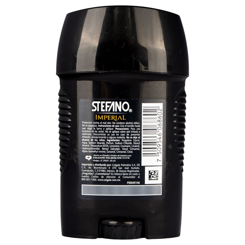 Desodorante Stefano Imperial 54 Gr Barra perfil 10