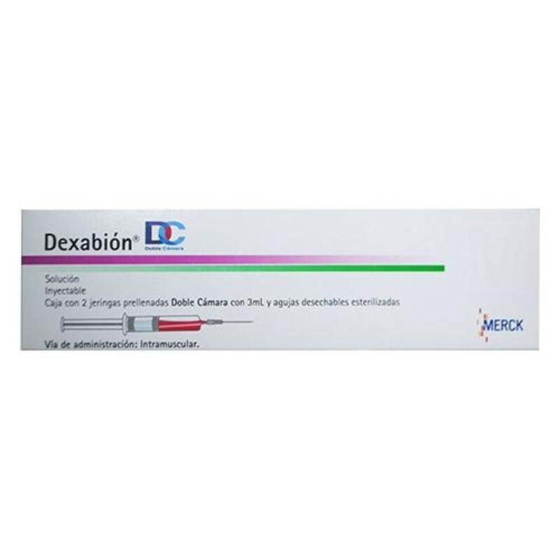 Dexabion 3 Ml 2 Jeringa Doble Camara