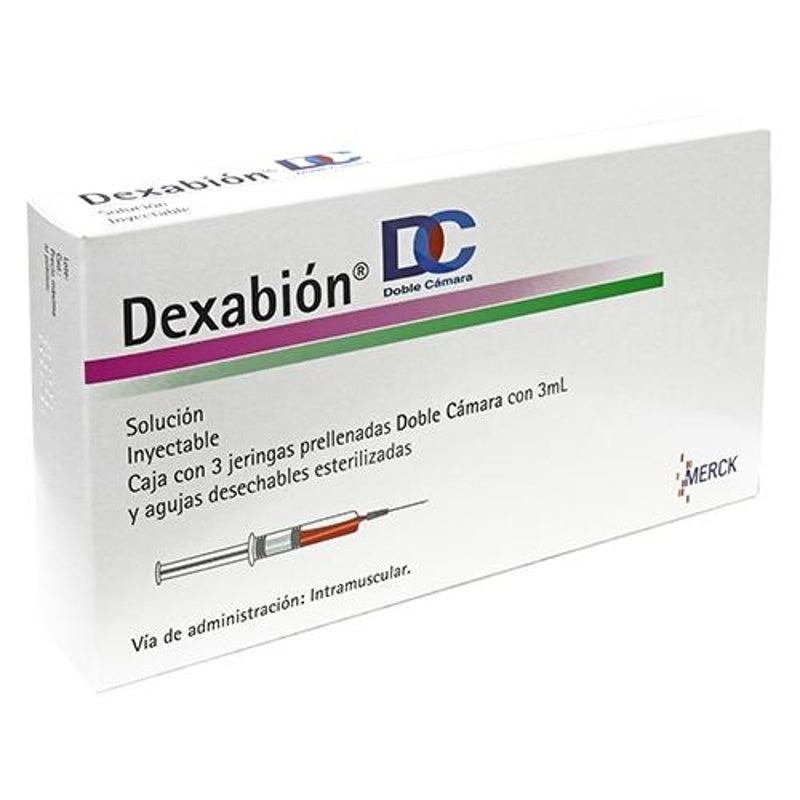 Dexabion 3 Ml 3 Jeringa Doble Camara