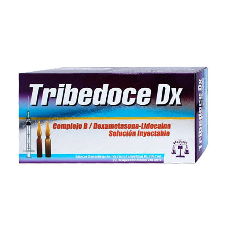 Dexametasona / Complejo B 3 Ampulas Tribedoce Dx